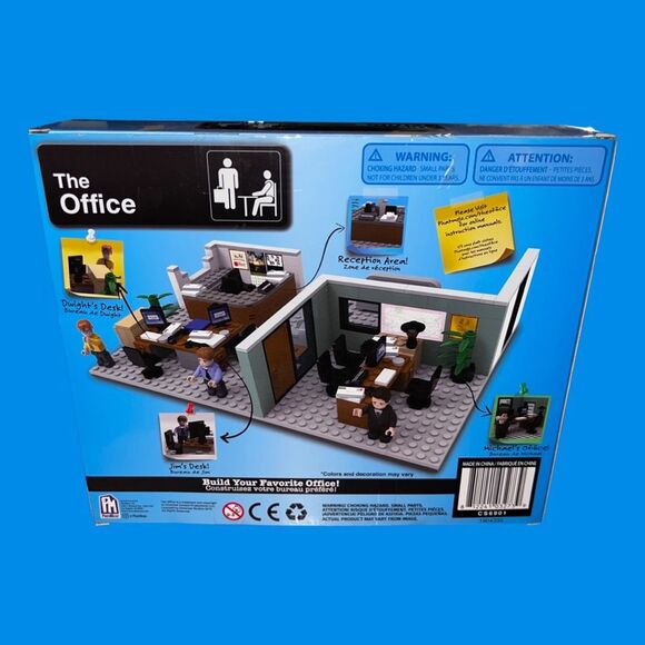 NEW The Office Dunder Mifflin Scranton Branch Construction Updated Characters - Picture 2 of 7